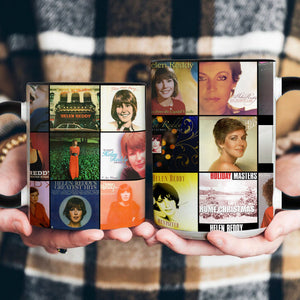 Helen Reddy Accent Mug Music Album Collage