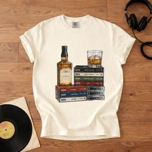 Queen Band Cassette Album Collection T-Shirt Retro Rock Music Queen Band Merch Tee