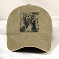 Billy Strings BMFS Playing Cards Woodcut Graphic Music Merch Denim Cap Retro Vintage Dad Cap Gift For Dad (With Box)