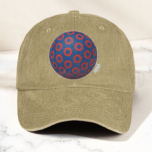Phish Donut Holographic Denim Cap Retro Music Phish Cap Gift For Dad (With Box)