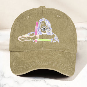 Dave Grohl Denim Cap Retro Foo Fighters Merch Gift for Dad (With Box)