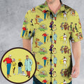 60s Cartoon Characters Hawaiian Shirt