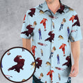 The Six Million Dollar Man and the Bionic Woman Hawaiian Shirt