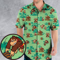 Donkey Kong & Diddy Kong Hawaiian Shirt