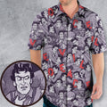 Chainsaw Evil Dead  Seamless Hawaiian Shirt