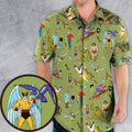 60s Vintage Characters Hawaiian Shirt