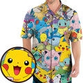 Magical Creatures Pokemon Hawaiian Shirt
