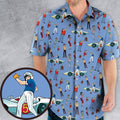Speed Racer Characters Pattern Hawaiian Shirt