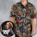 Vintage Horror Pattern Hawaiian Shirt