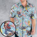 Marty McFly Dr. Emmett Brown Back To The Future Hawaiian Shirt