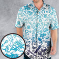 Blue Moggle Final Fantasy Hawaiian Shirt