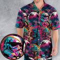 Star Wars Synthwave Hawaiian Shirt