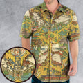 Disneyland Vintage Map- 80s 90s Hawaiian Shirt
