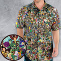 Futurama Characters Hawaiian Shirt