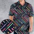 Lightsabers Star Wars Pattern Hawaiian Shirt
