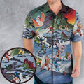 MOTU Castle Grayskull Battle Hawaiian Shirt
