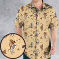 The Medieval Marginalia Killer Rabbit Monty Python Hawaiian Shirt