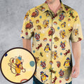 Hostess Gang Mascot Characters Hawaiian Shirt