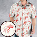 Vintage Style Nostalgic Reddy Kilowatt Hawaiian Shirt