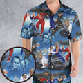 The Dollar Man and The Woman Hawaiian Shirt