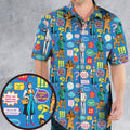 Emerald City Drip The Wizard of Oz Hawaiian Shirt