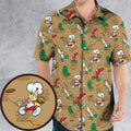 BurgerTime Arcade Hawaiian Shirt