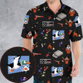 Retro Video Game Duck Hunt Hawaiian Shirt