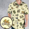 Frog and Toad Pattern Hawaiian Shirt