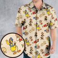 Harvey TV Stars Cartoon Characters Hawaiian Shirt
