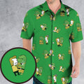 Kirk-Fu With Gorn Star Trek Hawaiian Shirt