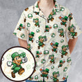 Lucky Plumber Super Mario Hawaiian Shirt