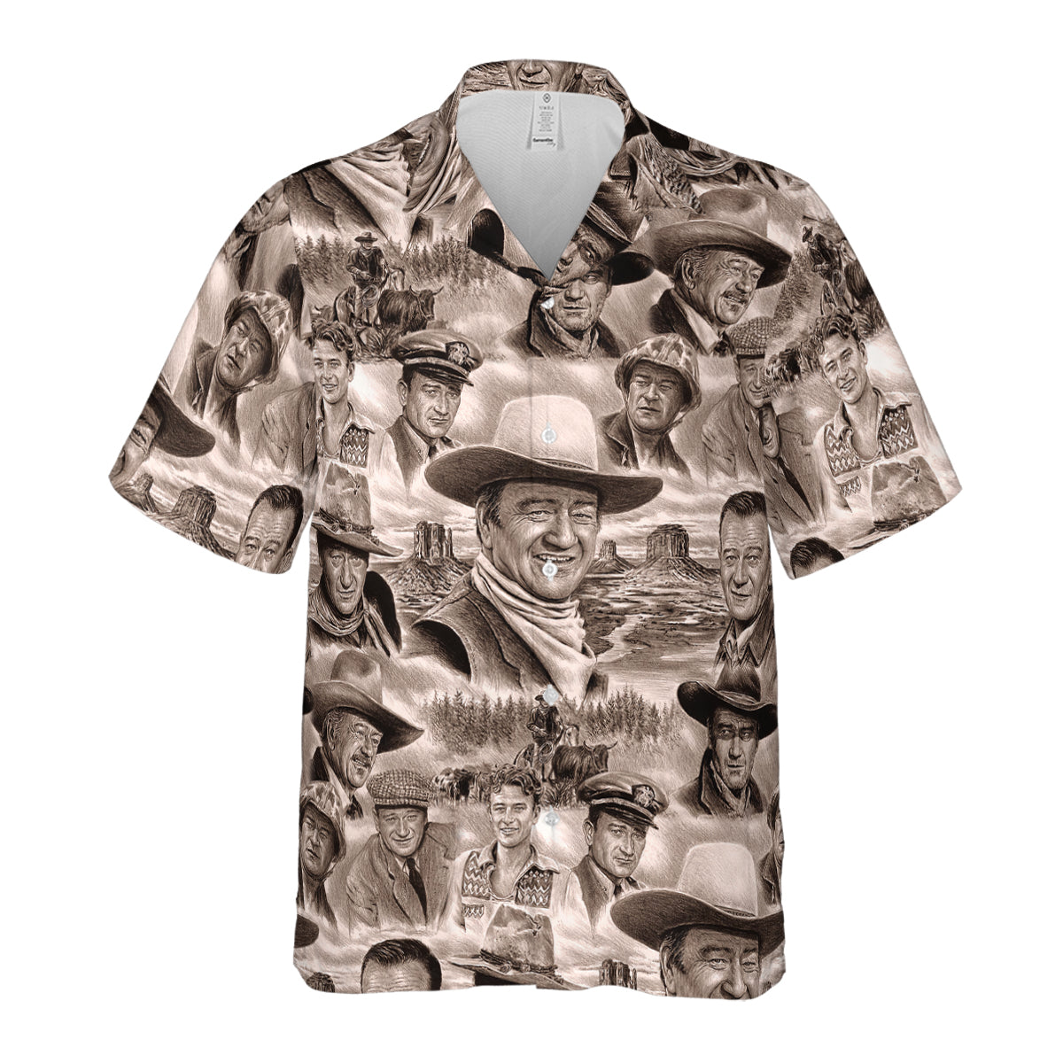 Of these Wayne Westerns Hawaiian Shirt