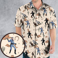 Old Western The Lone Ranger Zorro Tarzan Hawaiian Shirt