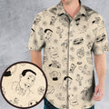 Pee-Wee's Playhouse Characters Hawaiian Shirt