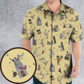 Killer Rabbit The Medieval Marginalia Hawaiian Shirt