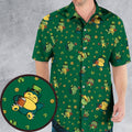 Happy St. Patrick day Pokemon Green Hawaiian Shirt