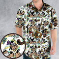 Many Faces Of Goofy Hawaiian Shirt