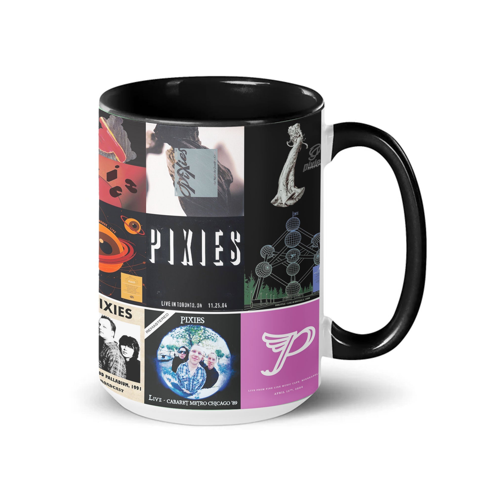 Pixies Accent Mug Classic Album Cover Collage Gift