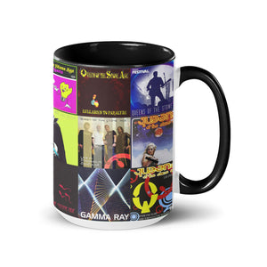 Queens of the Stone Age Accent Mug Classic Album Cover Collage Gift for Rock Fans