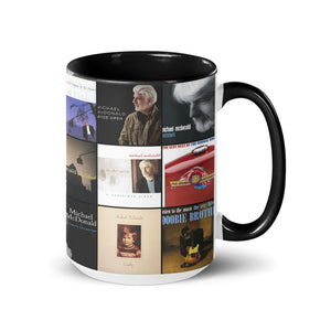 Michael McDonald Accent Mug Classic Album Cover Collage Gift for Soul & Soft Rock Fans