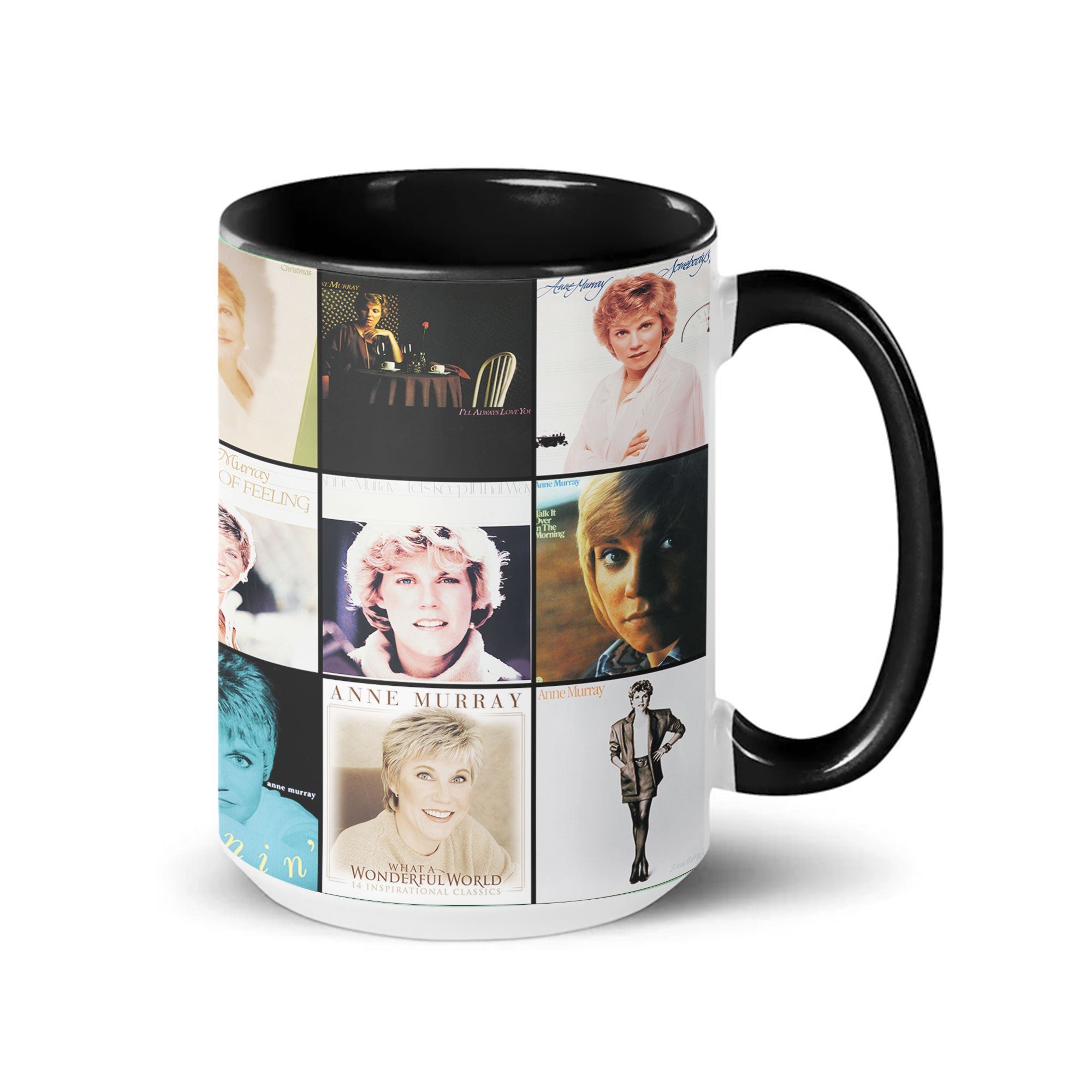 Anne Murray Accent Mug Album Cover Collage Gift