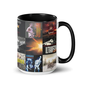 Soundgarden Accent Mug Classic Album Cover Collage for Grunge Rock Fans