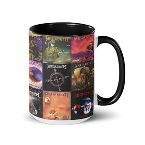 Megadeth Accent Mug Thrash Metal Titans Album Collage Gift
