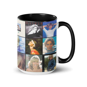 Olivia Newton-John Accent Mug Classic Album Cover Collage Gift