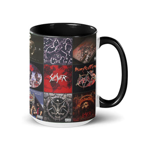 Slayer Album Art Collection Accent Mug for Metal Fans Heavy Metal Coffee Cup Gift