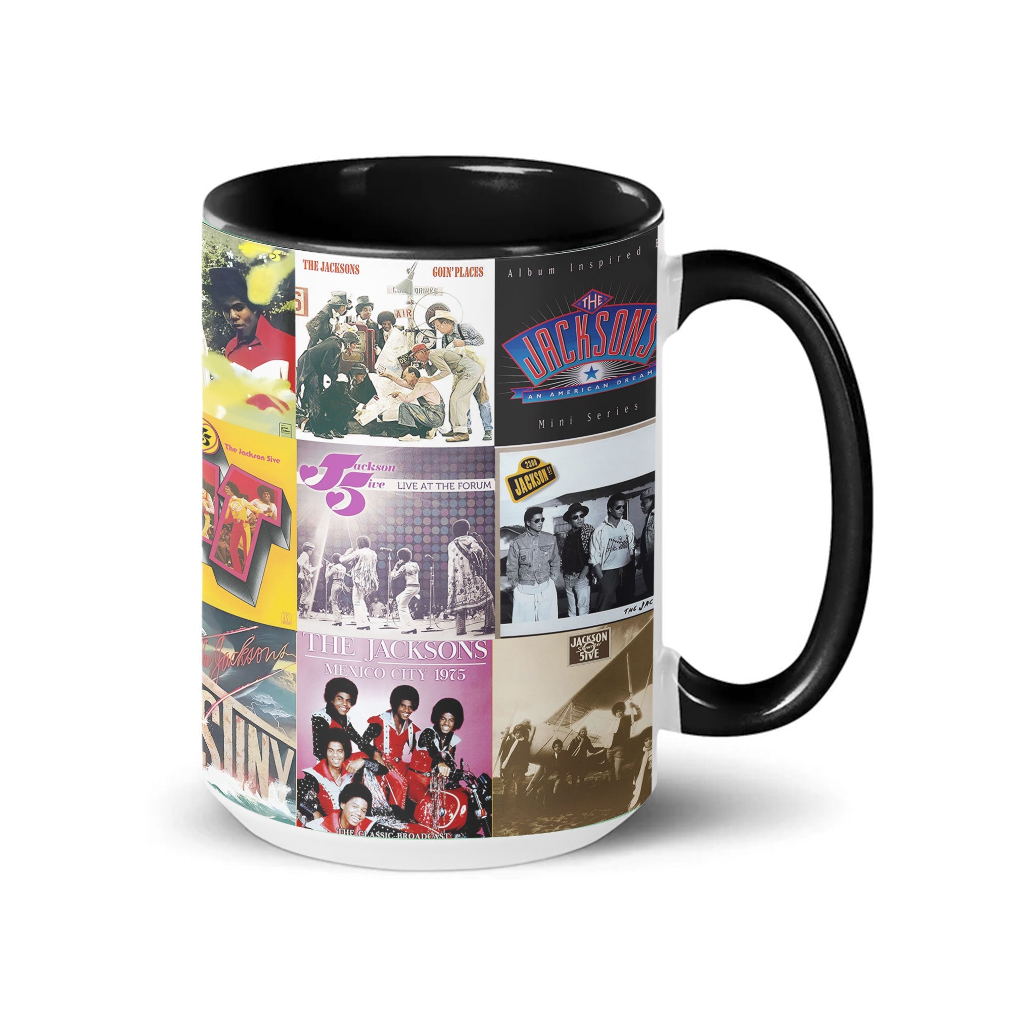 Selena Accent Mug Iconic Album Cover Collage Tribute for Fans