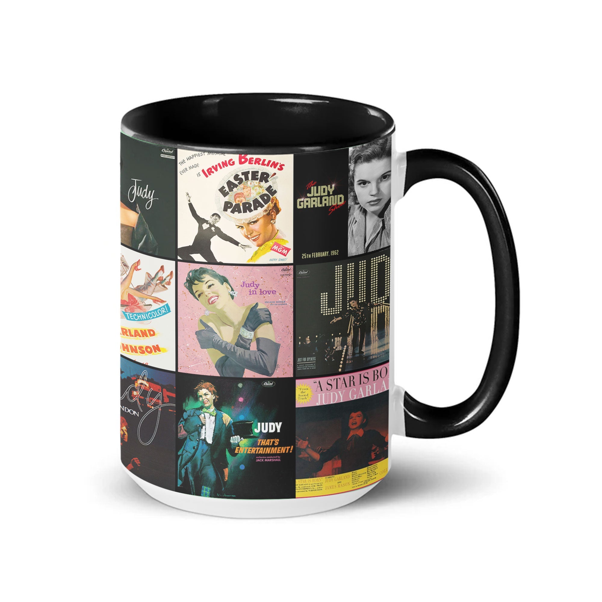 Judy Garland Accent Mug Album Cover Collage Gift