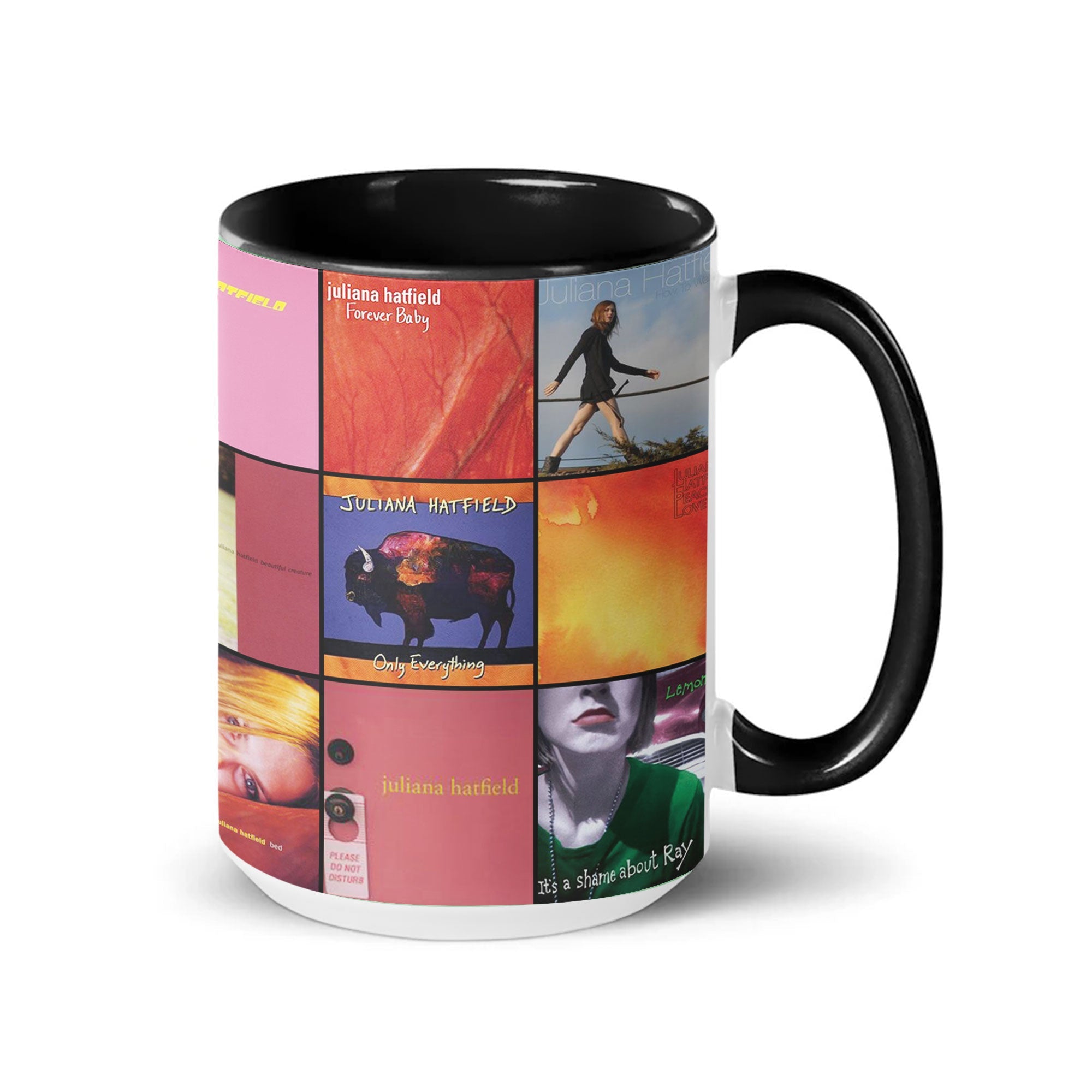 Juliana Hatfield Accent Mug Indie Rock Icon Album Collage Gift