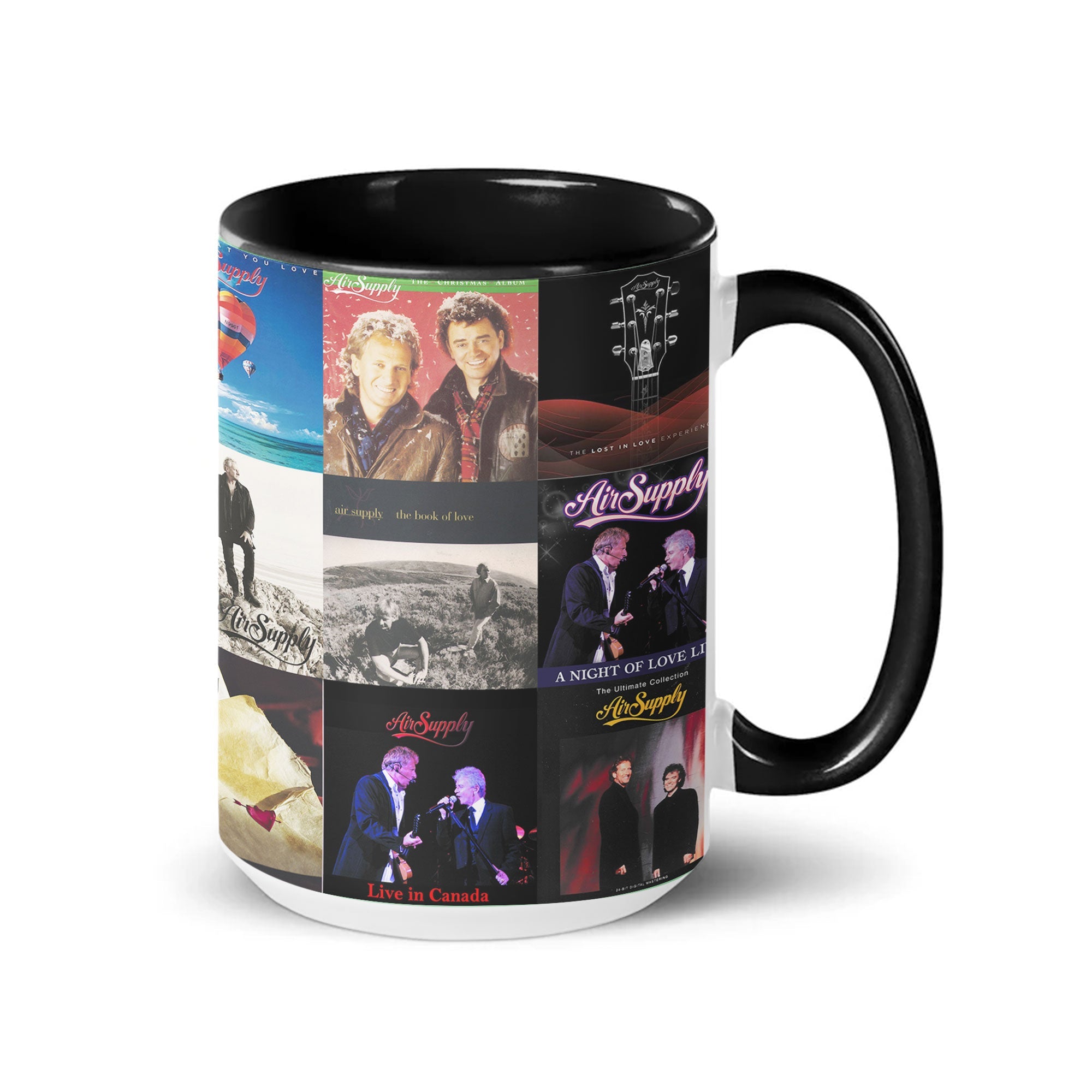 Air Supply Accent Mug Album Cover Collage Gift
