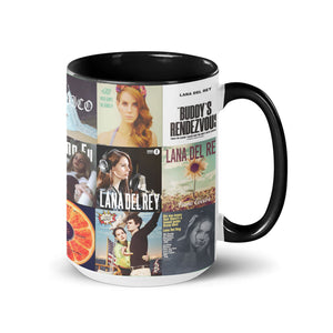 Lana Del Rey Accent Mug Classic Album Cover Collage Gift for Fans